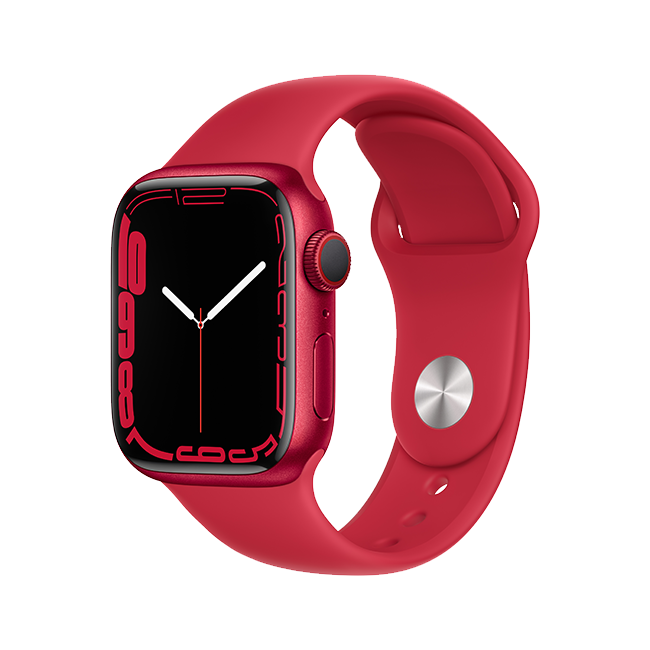 Apple Watch Series 7 - 45mm - PRODUCT RED Aluminum Sport  (Product view 2)