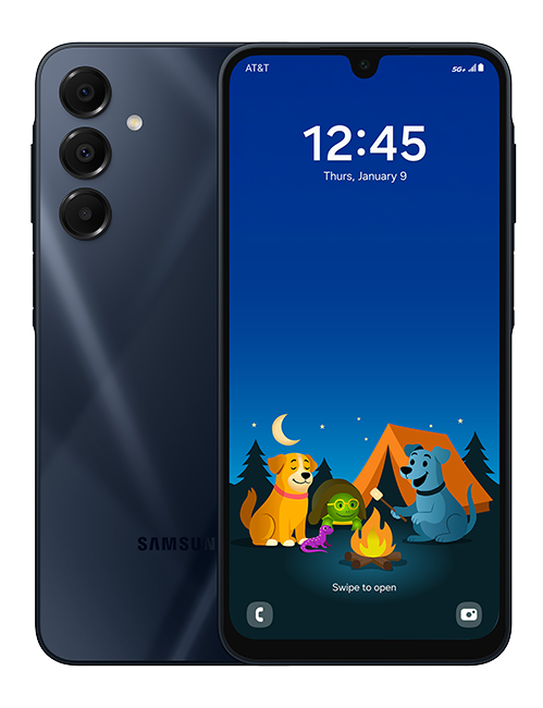 AT&T amiGO™ Jr. Phone - Black  (Product view 2)