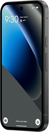 Google Pixel 10a - Obsidian  (Product view 3)