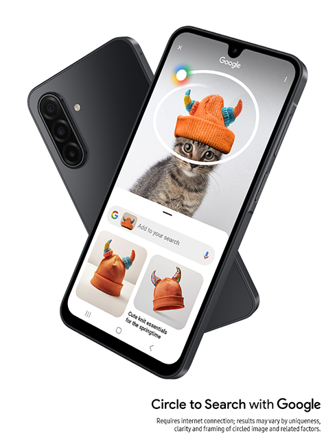 Samsung Galaxy A17 5G - Black  (Product view 3)