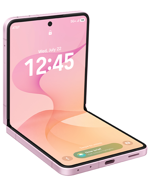 New Samsung Galaxy Z Flip8 with FlexCam and AI | AT&T