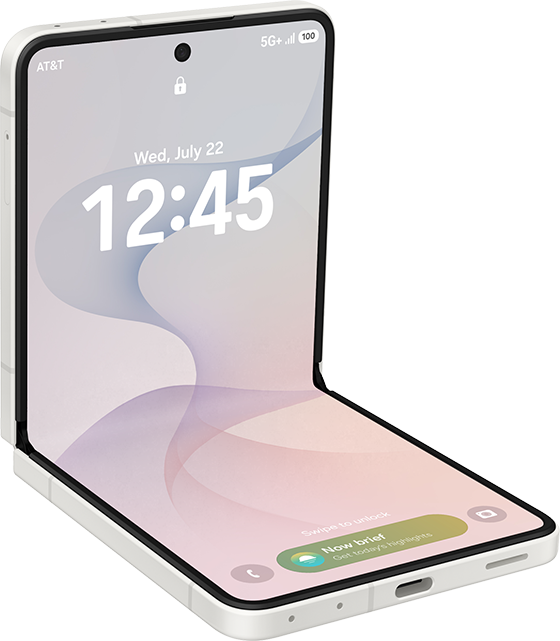 Samsung Galaxy Z Flip8 - Cream  (Product view 1)