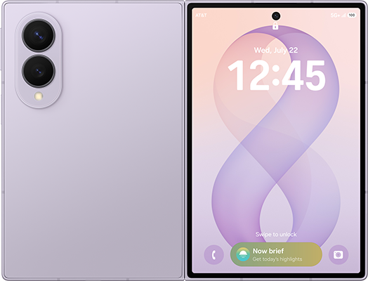 Samsung Galaxy Z Fold8 - Lavender  (Product view 1)