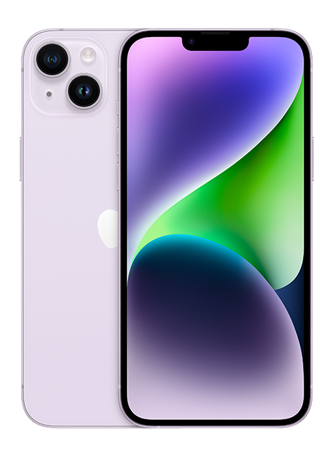 Apple iPhone 14 Plus - Purple  (Product view 1)