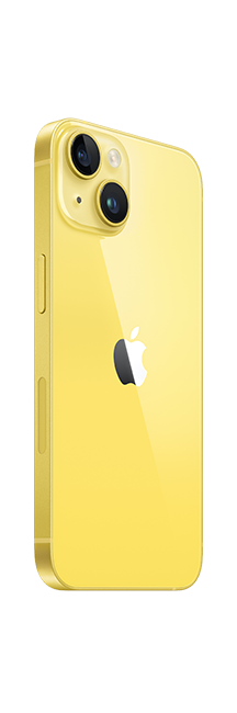 Apple iPhone 14 - Yellow  (Product view 3)