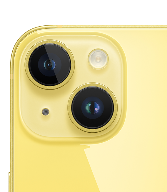 Apple iPhone 14 - Yellow  (Product view 4)