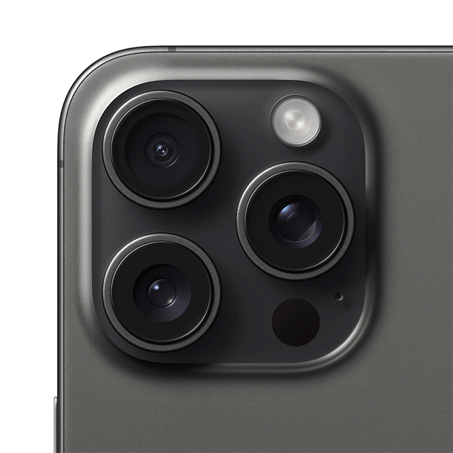 Apple iPhone 15 Pro Max - Black Titanium  (Product view 5)