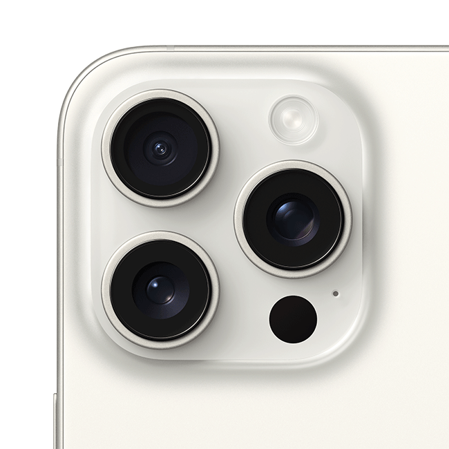 Apple iPhone 15 Pro Max - White Titanium  (Product view 5)