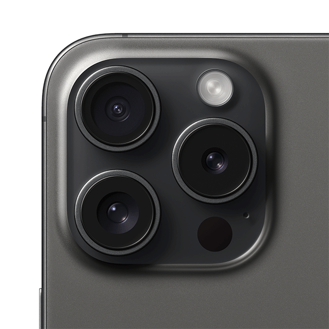 Apple iPhone 15 Pro - Black Titanium  (Product view 5)