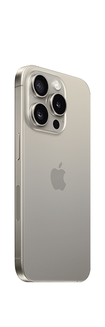 Apple iPhone 15 Pro - Natural Titanium  (Product view 3)