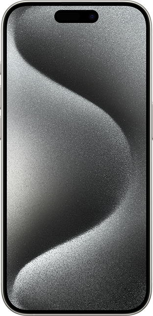 Apple iPhone 15 Pro - White Titanium  (Product view 2)