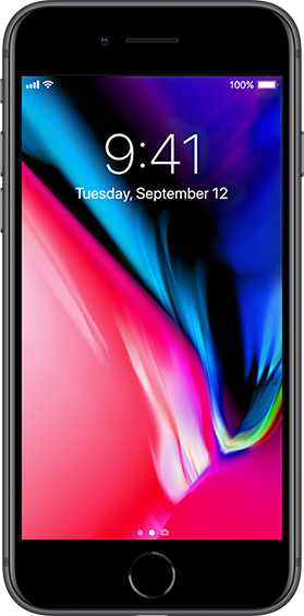 Apple iPhone 8 Space Gray 256 GB from AT&T