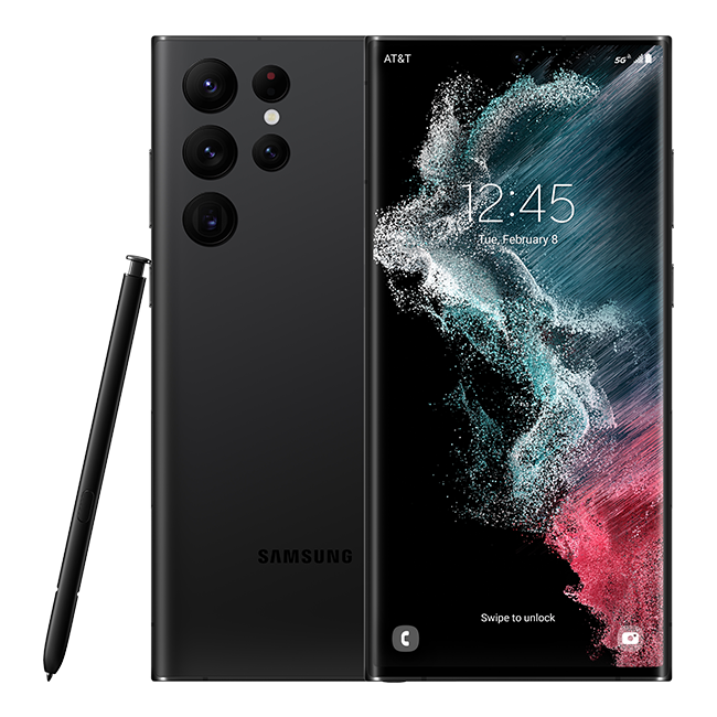Samsung Galaxy S22 Ultra - Phantom Black  (Product view 10)