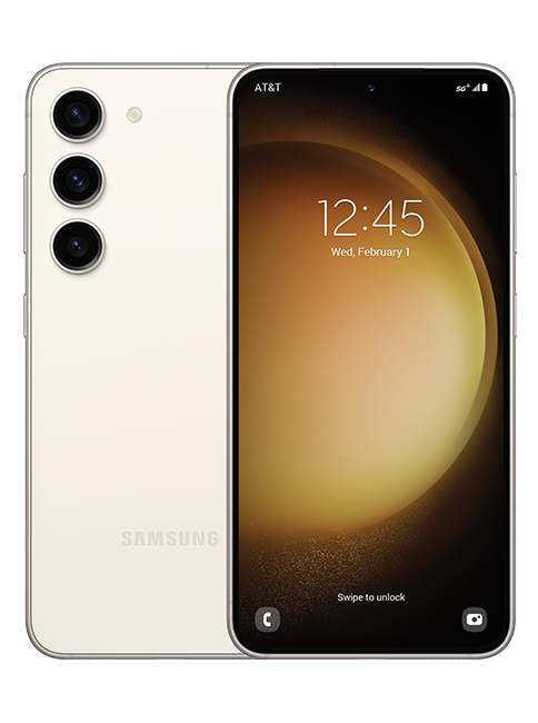 Samsung Galaxy S23 - Cream  (Product view 1)