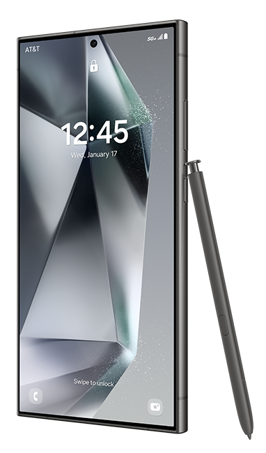Samsung Galaxy S24 Ultra - Titanium Black  (Product view 4)
