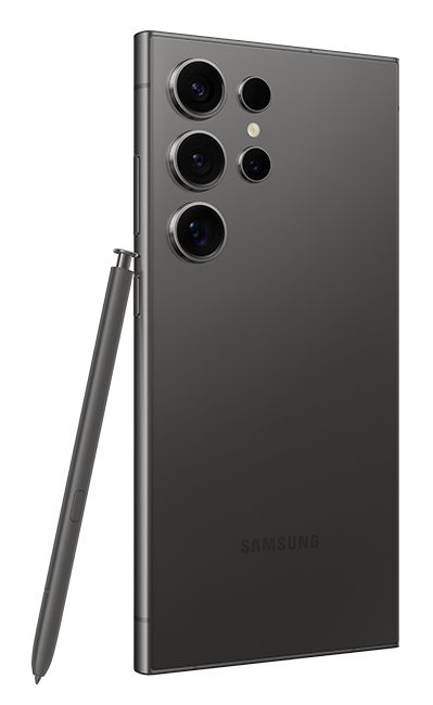 Samsung Galaxy S24 Ultra - Titanium Black  (Product view 6)