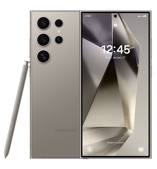 Samsung Galaxy S24 Ultra - Titanium Gray  (Product view 1)