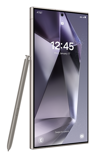 Samsung Galaxy S24 Ultra - Titanium Violet  (Product view 3)