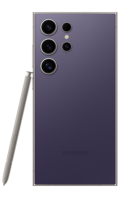Samsung Galaxy S24 Ultra - Titanium Violet  (Product view 5)