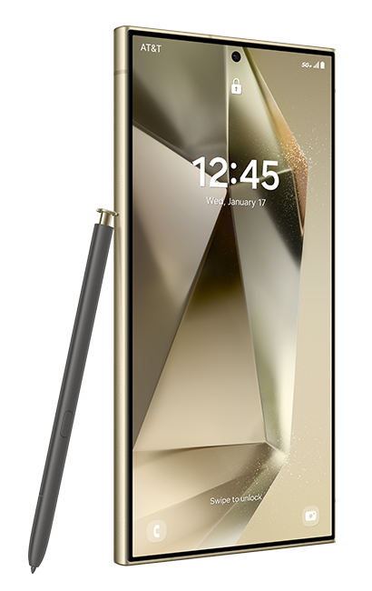 Samsung Galaxy S24 Ultra - Titanium Yellow  (Product view 3)