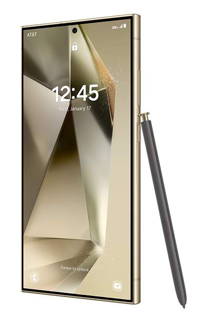 Samsung Galaxy S24 Ultra - Titanium Yellow  (Product view 4)