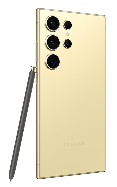 Samsung Galaxy S24 Ultra - Titanium Yellow  (Product view 6)