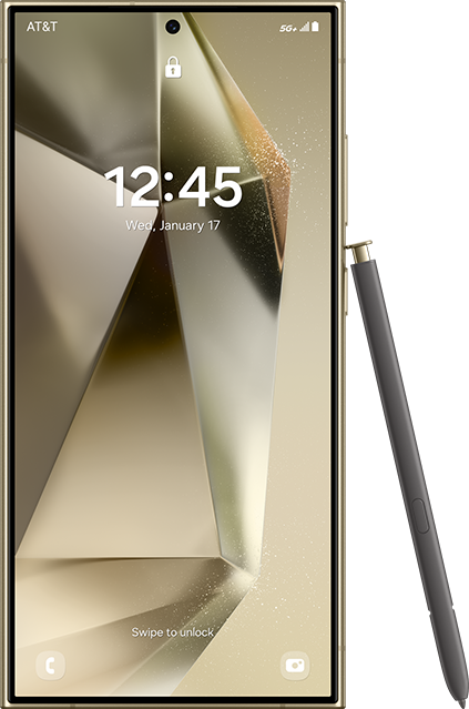 Samsung Galaxy S24 Ultra - Titanium Yellow  (Product view 2)