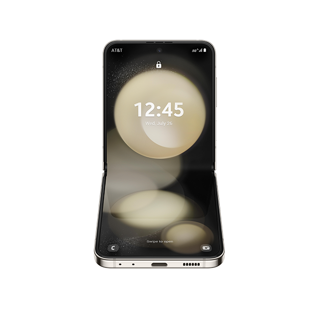 Samsung Galaxy Z Flip5 - Cream  (Product view 3)