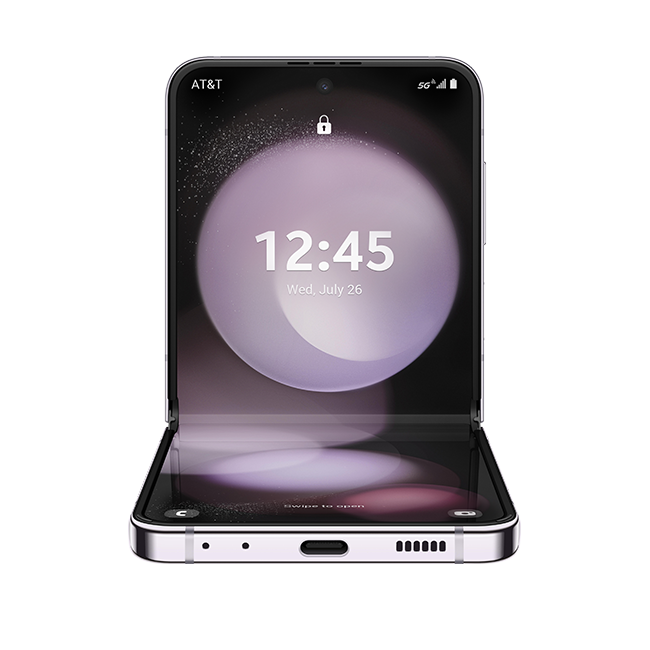 Samsung Galaxy Z Flip5 - Lavender  (Product view 2)