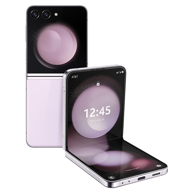 Samsung Galaxy Z Flip5 - Lavender  (Product view 11)