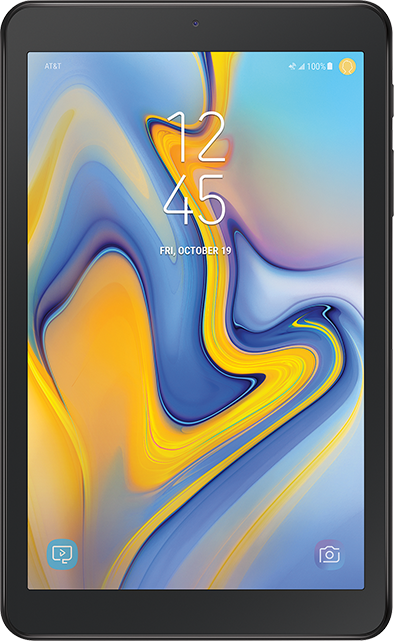 Samsung Galaxy Tab A - Black  (Product view 1)