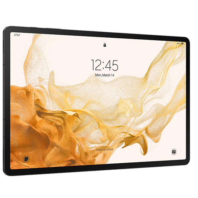 Samsung Galaxy Tab S8+ 5G - Graphite  (Product view 4)