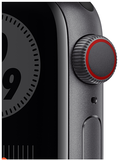 Apple Watch Nike Series 6 - 40mm - Space Gray - Aluminum Anthracite Black  (Product view 3)