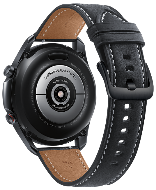 Samsung Galaxy Watch3 45mm - Mystic Black  (Product view 4)