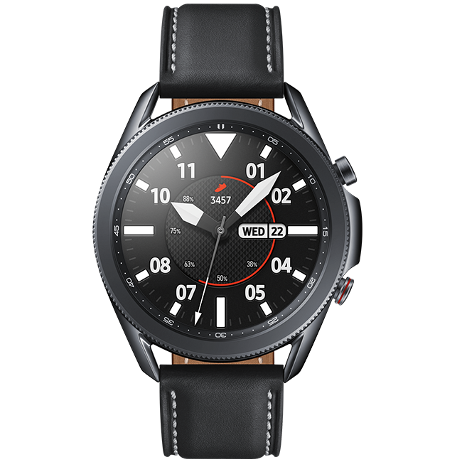 Samsung Galaxy Watch3 45mm - Mystic Black  (Product view 1)