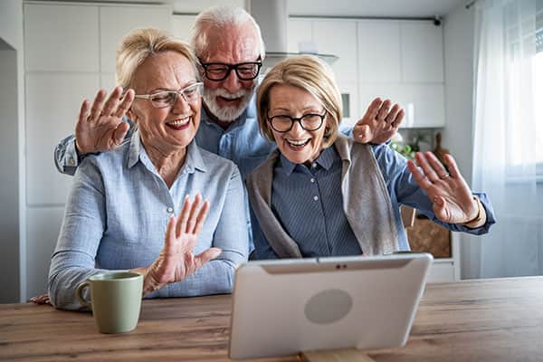 Staying connected with your long-distance family